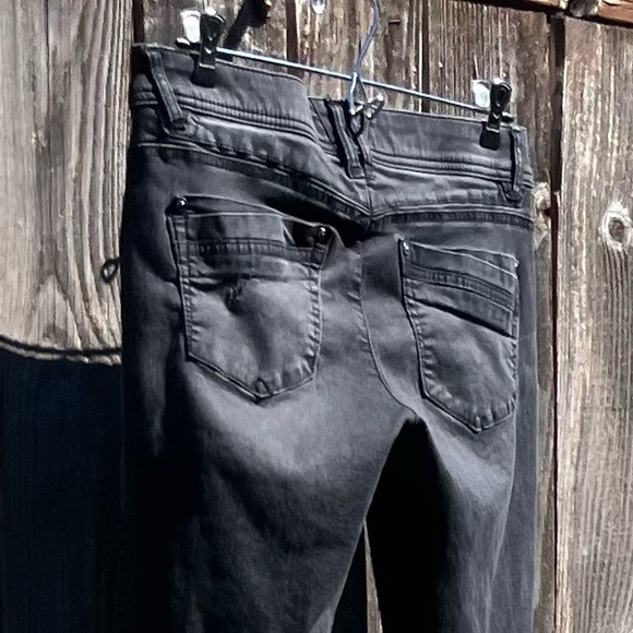 Democracy Ab technology black distressed skinny jeans size 6 - Picture 15 of 16